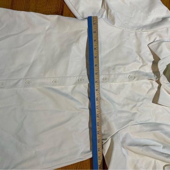 DOLCE CABO SOFT FAUX SUEDE DRESS - CREME/White size XS(b2 - Picture 10 of 12